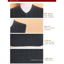 Suéter de manga larga con cuello en V de Yak Wool / Cashmere / Ropa / Ropa / Prendas de punto